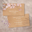 Search for blossom business cards salon
