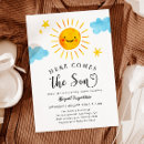 Search for sunshine baby shower invitations Cute