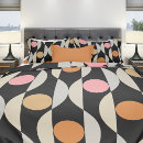 Search for mid century modern duvet covers Pink