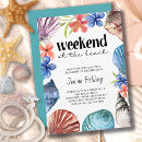 Search for girls getaway invitations Watercolor