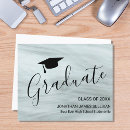 Search for for him graduation announcement cards simple