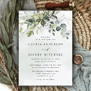 Search for succulent wedding invitations Elegant summer botanical  wreath