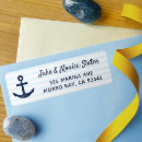 Search for nautical return address labels Sailing