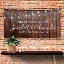 Search for wood background banners String lights