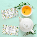 Search for tea business cards Trendy