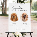 Search for dog posters dog signature drink signs