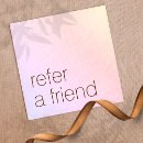 Search for hair stylist referral cards refer a friend