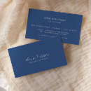 Search for navy blue business cards stylish