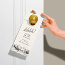 Search for hotel door hangers Double sided