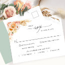 Search for without meal choice wedding rsvp cards Watercolor floral