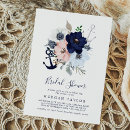 Search for nautical bridal shower invitations beach
