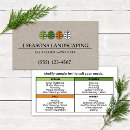 Search for landscaping business cards landscape