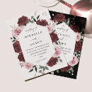 Search for burgundy and gold wedding invitations Blush