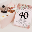 Search for 40th birthday gifts glitter