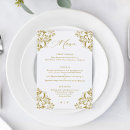 Search for classic wedding menus Sophisticated