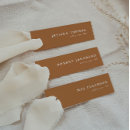 Search for boho place cards Burnt orange