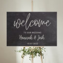 Search for chalkboard welcome wedding signs Ceremony