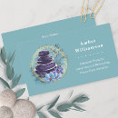 Search for purple flowers business cards Stylist