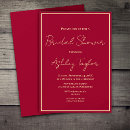 Search for classy bridal shower invitations Typography