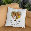 Search for throw pillows we love you
