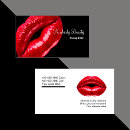 Search for lips business cards beauty