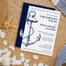 Search for nautical knot invitations Modern