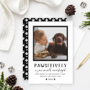Search for pet christmas cards black and white