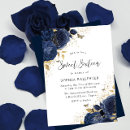 Search for sweet 16 invitations blue