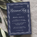 Search for retirement party invitations elegant