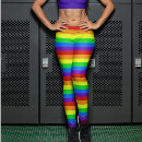 Search for rainbow stripes leggings Colorful