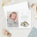 Search for holiday birth announcement cards Winter