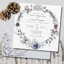 Search for pine cone wedding invitations Calligraphy script