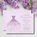 Search for black and purple invitations Tiara
