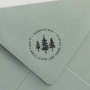 Search for return address christmas rubber stamps Round