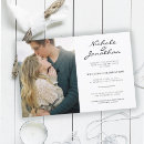 Search for virtual wedding invitations Black and white