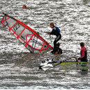 Search for windsurfing sea