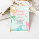 Search for surf baby shower invitations Beach