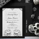 Search for skull wedding invitations Hallowedding