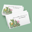 Search for cactus business cards Modern