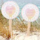 Search for birthday hand fans Sweet 16