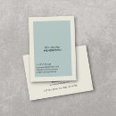 Search for light blue business cards Professional
