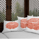 Search for peach and gray pillows Girly