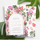 Search for tropical invitations watercolor floral