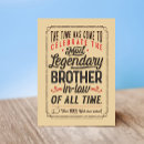 Search for brother in law cards For him