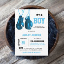 Search for boxing glove invitations Boy