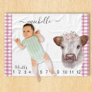 Search for highland cow baby blankets Flower