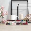 Search for floral name plates Watercolor