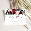 Search for burgundy save the dates Floral