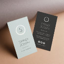 Search for jewelry designer business cards elegant