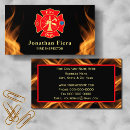 Search for cross business cards fire department